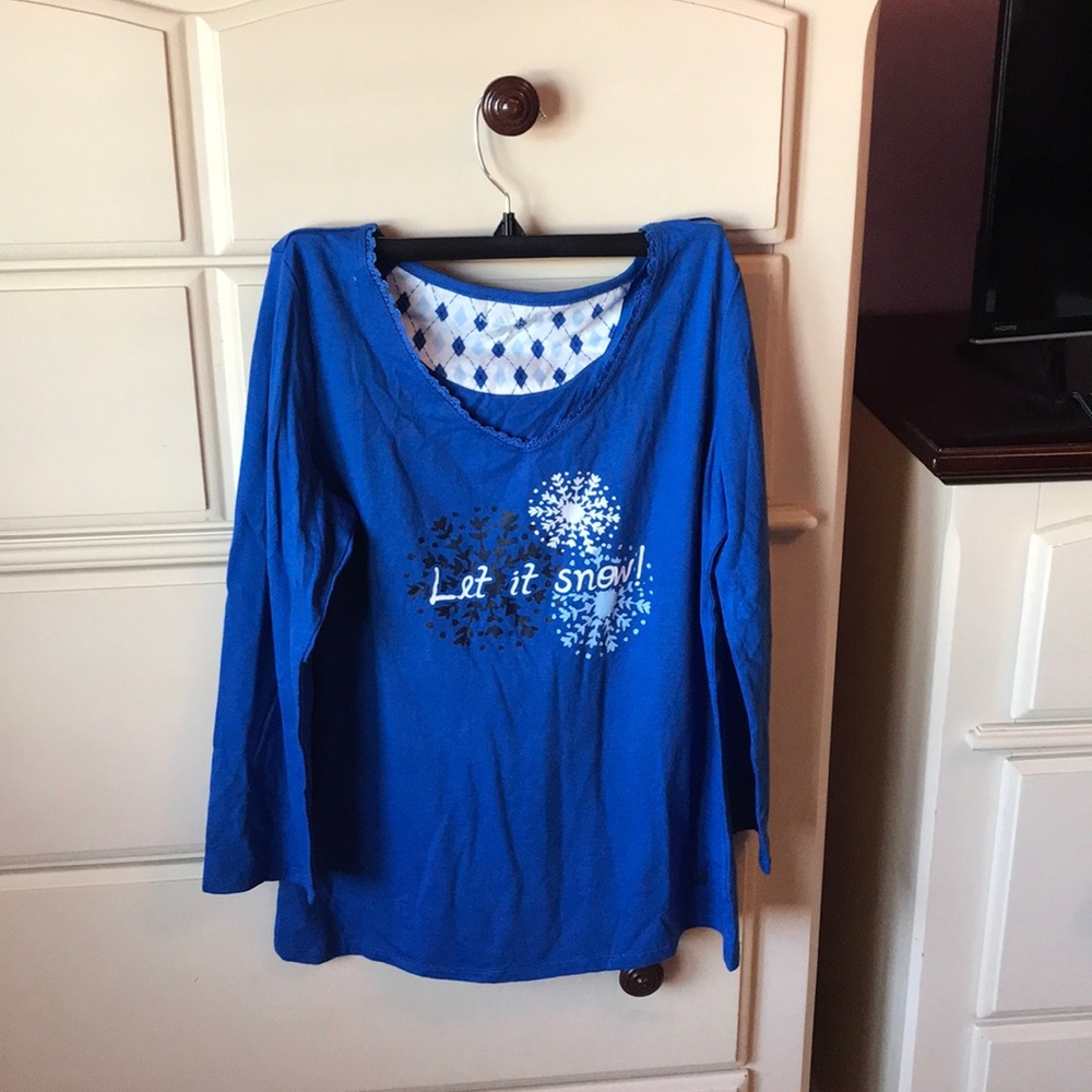 Nautical sleep shirt